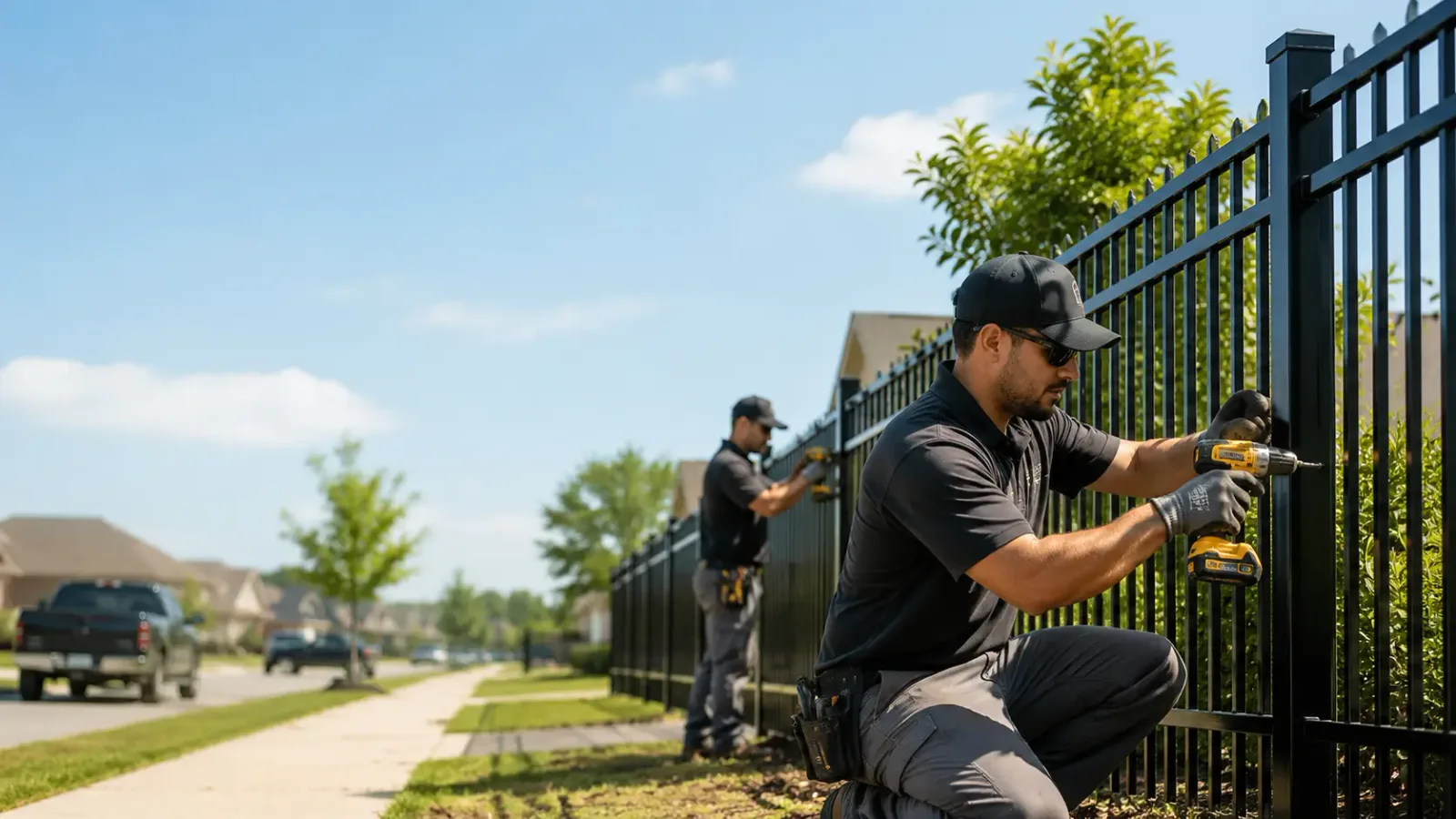 Metal Fence Installation in Douglass, TX